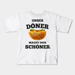 Lustiger Döner Schöner Kebab Restaurant Kids T-Shirt